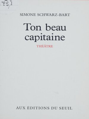 cover image of Ton beau capitaine